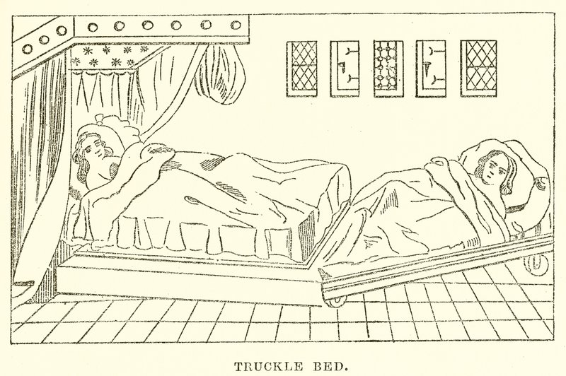 Truckle Bed av English School