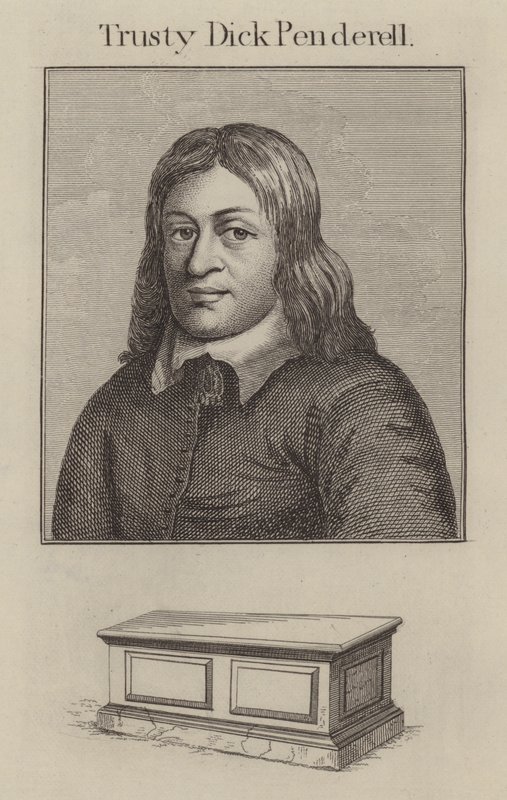 Trofaste Dick Penderell (gravering) av English School