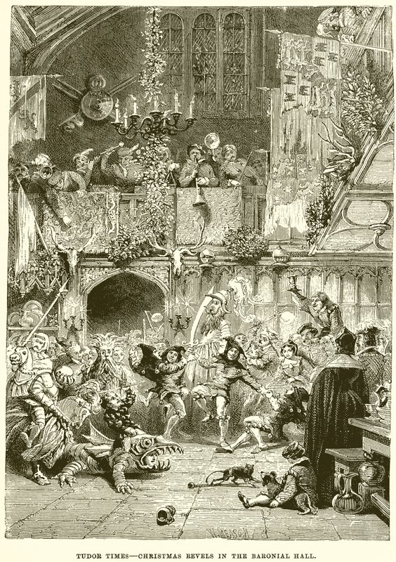 Tudor Times--julefester i Baronial Hall av English School