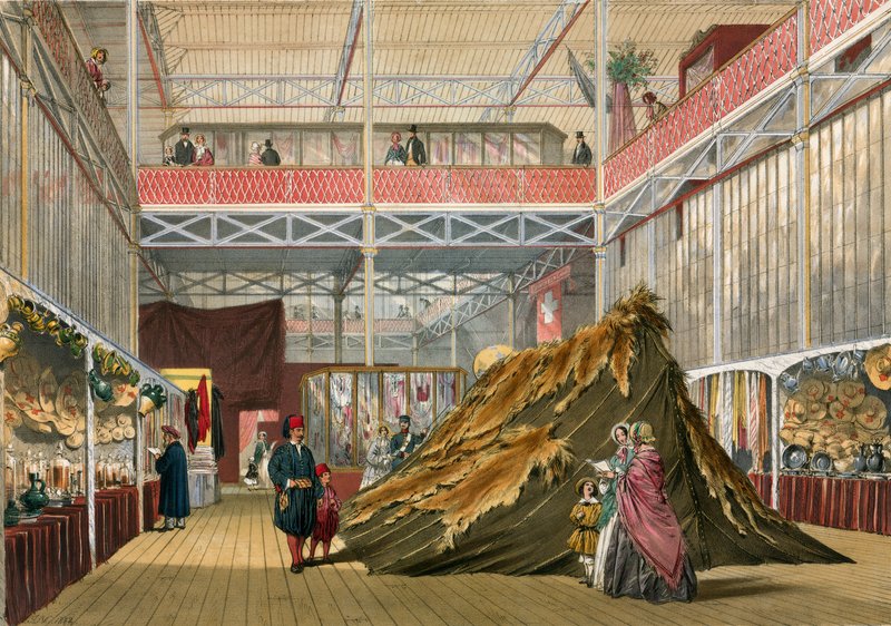 Tunis, nr. 1, stor utstilling, 1851 av English School