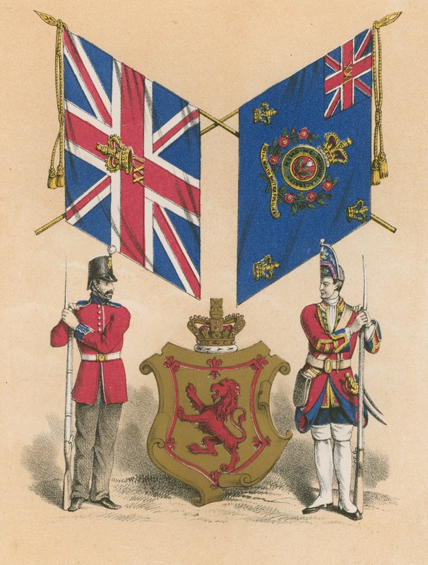 Twenty-First, eller Royal North British Fusiliers av English School