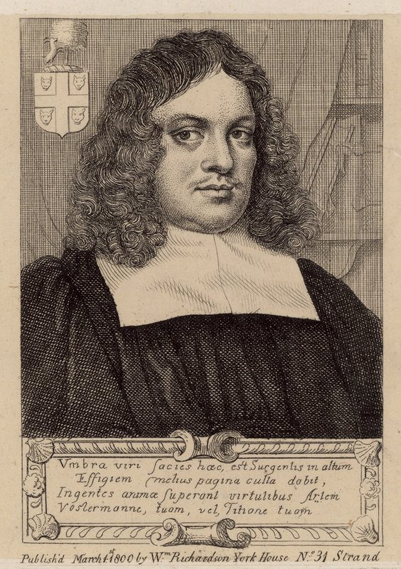 Uidentifisert minister for St Jamess, Clerkenwell, London, i 1665 (Richard Raijohn?) av English School