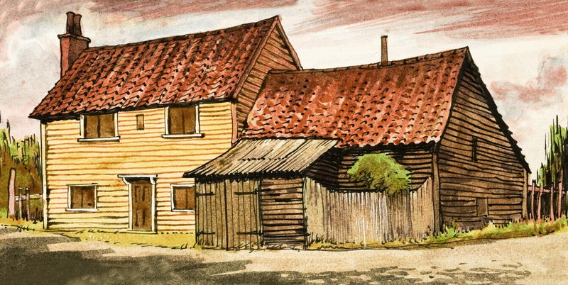 Uidentifisert hus av English School