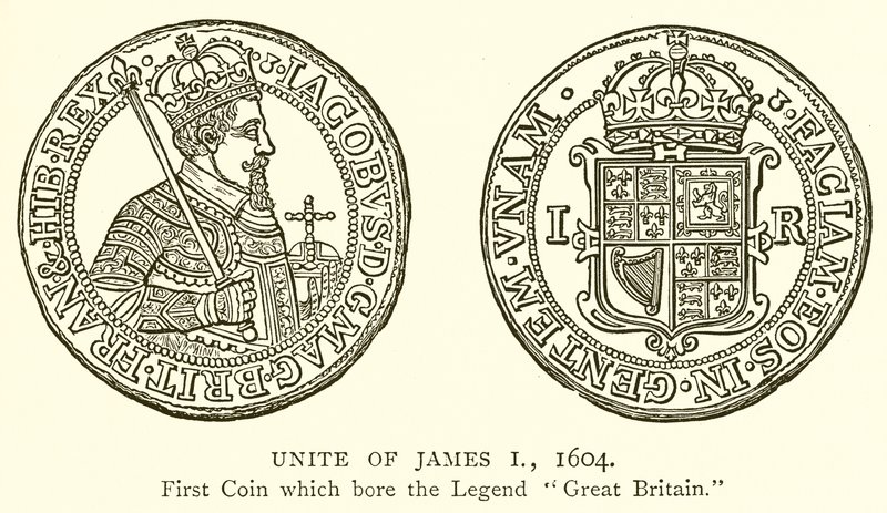 Unite of James I, 1604 av English School