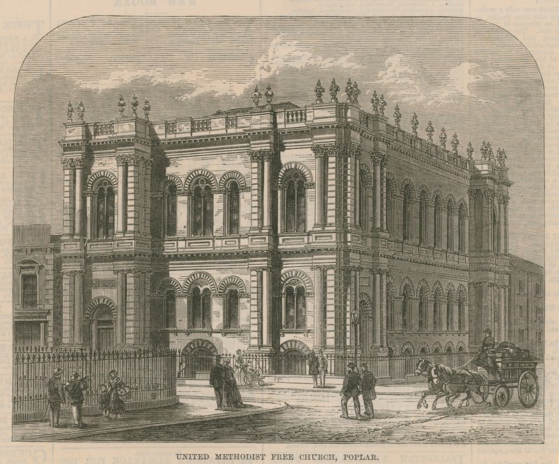 United Methodist Free Church, Poplar av English School