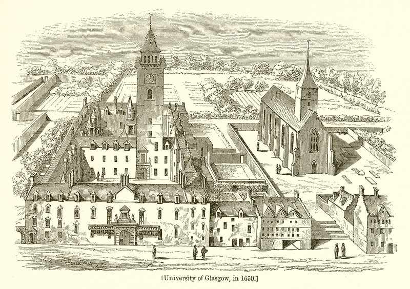 University of Glasgow, i 1650 av English School
