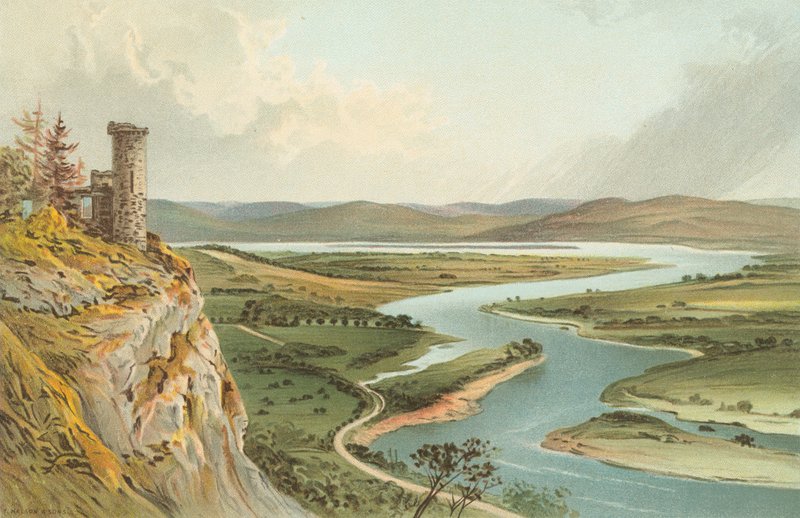 Valley of the Tay - Fra Kinnoull Hill av English School