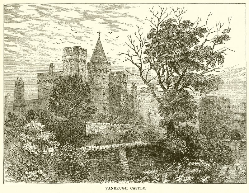 Vanbrugh slott av English School
