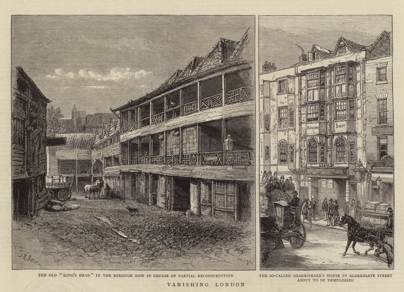 Vanishing London (gravering) av English School