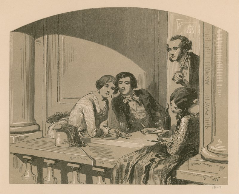 Vauxhall Gardens, London av English School