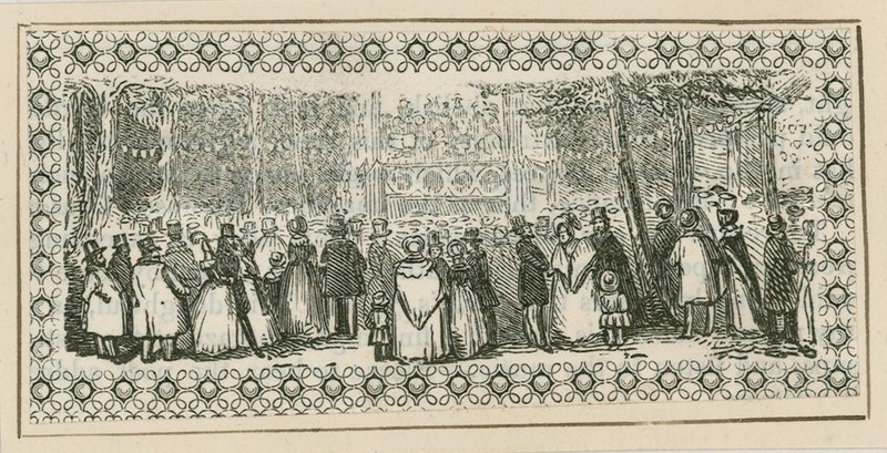 Vauxhall Gardens, London av English School