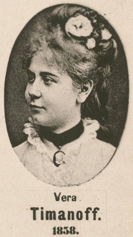 Vera Timanoff (gravering) av English School