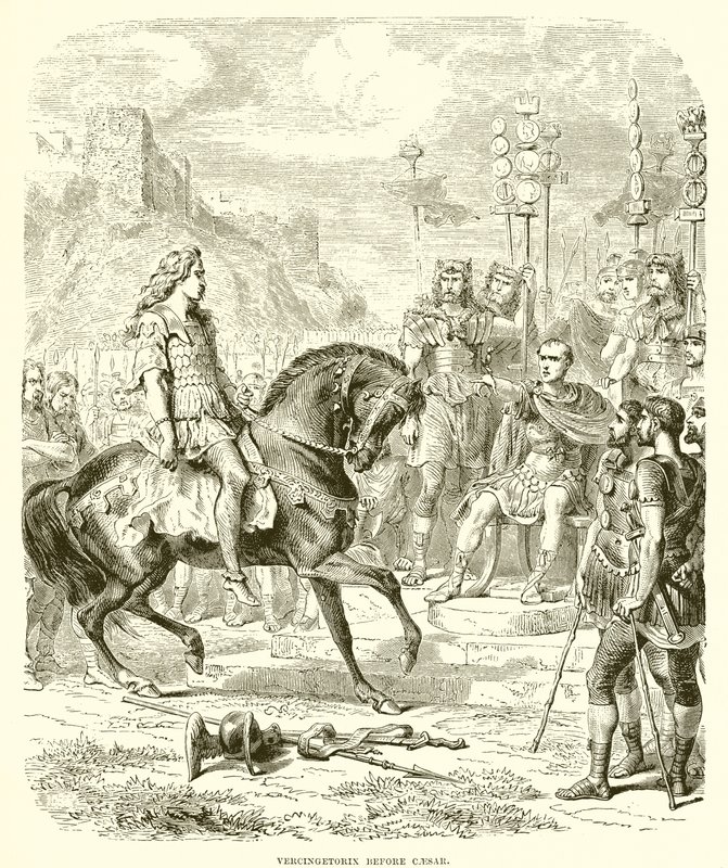 Vercingetorix før Cæsar av English School