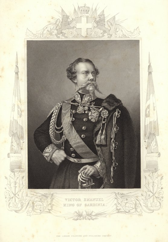 Victor Emmanuel II av Sardinia av English School
