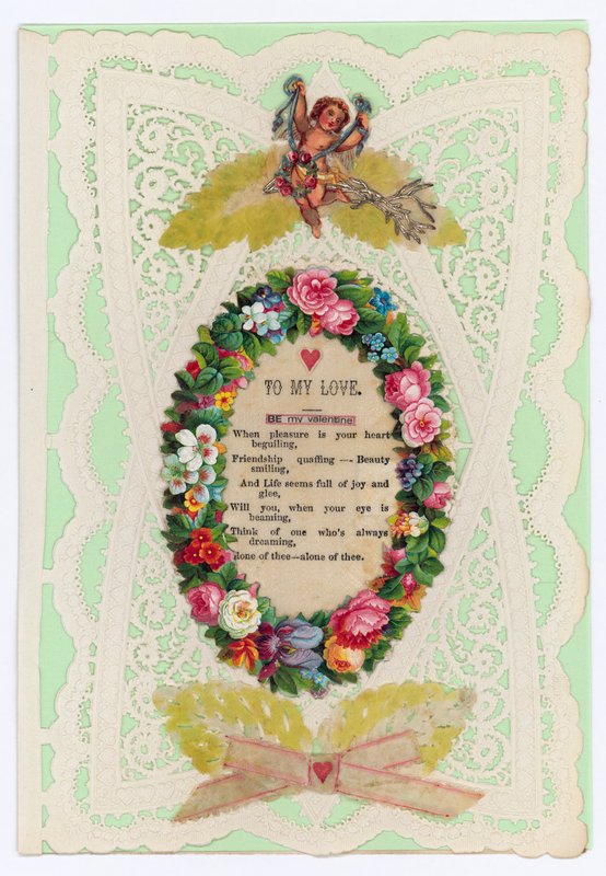 Viktoriansk Valentine Card (multimedia) av English School