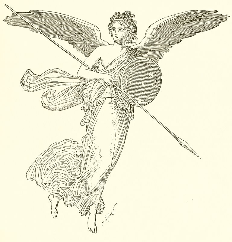 Victory (Pompeiansk maleri) av English School