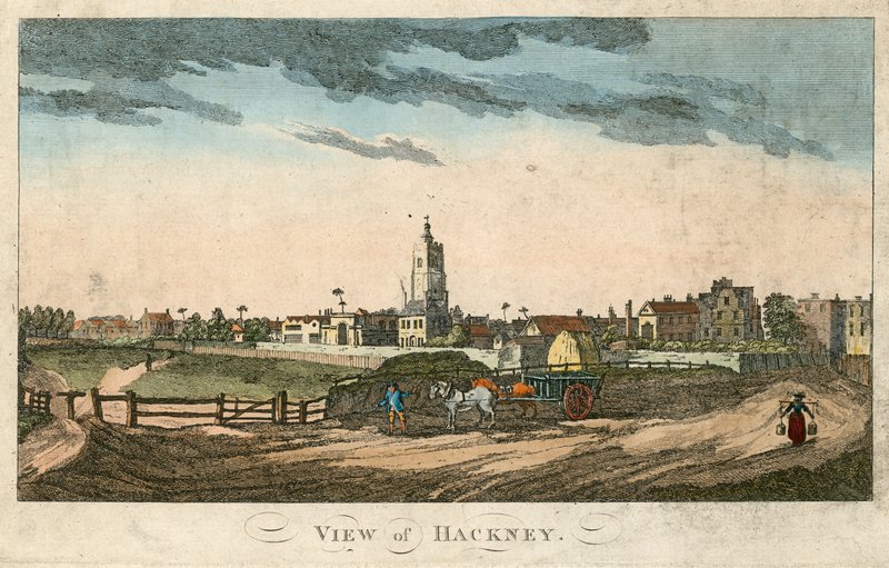 Utsikt over Hackney av English School