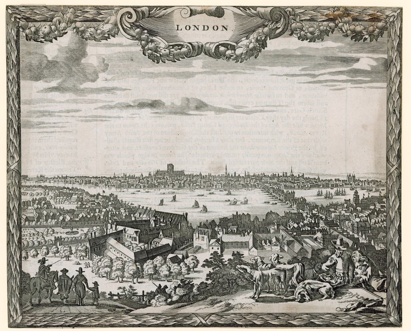 Utsikt over London av English School