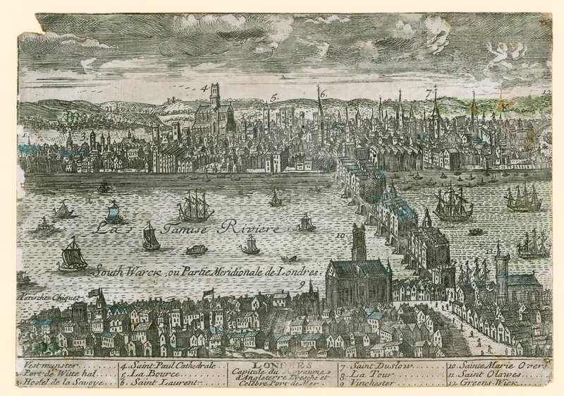 Utsikt over London av English School