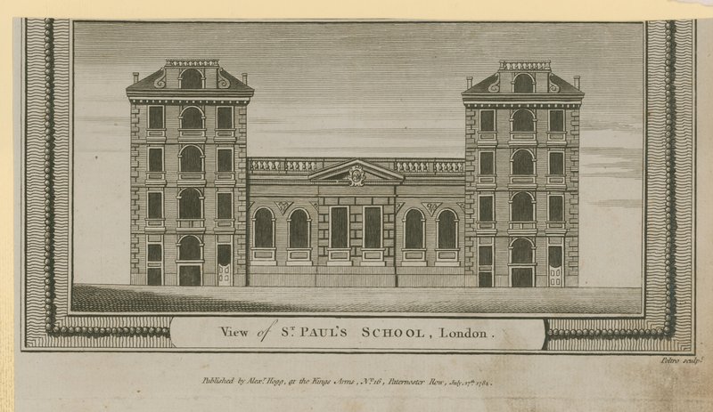 Utsikt over St Pauls School av English School