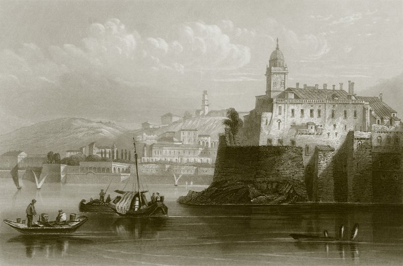 Villa Doria, Genova av English School