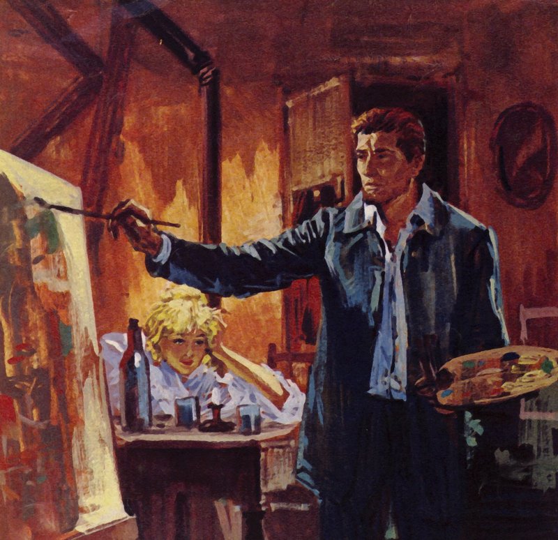 Vincent Van Gogh flyttet til Haag hvor han begynte å male av English School