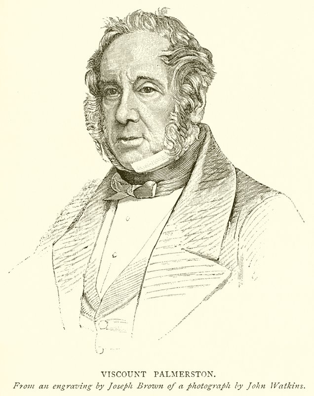 Viscount Palmerston av English School