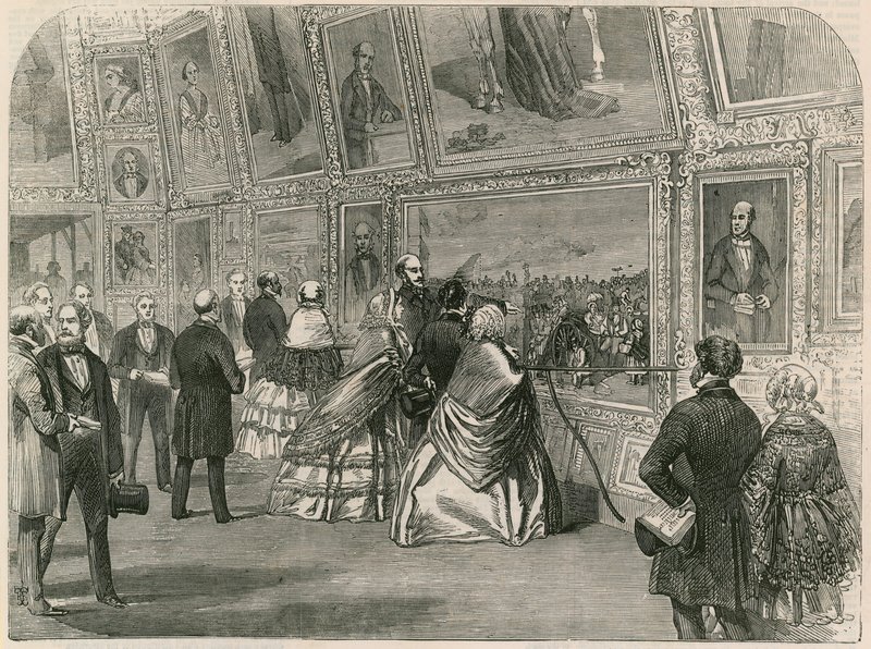 Besøk av Hennes Majestet, Prins Albert og dronningen av Portugal til Royal Academy av English School