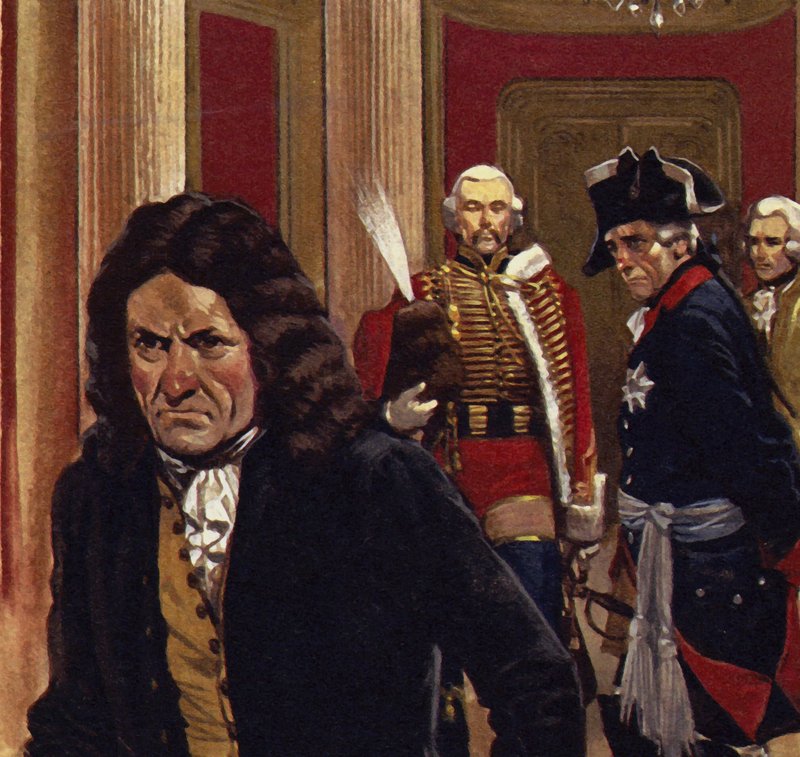Voltaire hadde et stormfullt forhold til Frederick, kronprinsen av Preussen av English School
