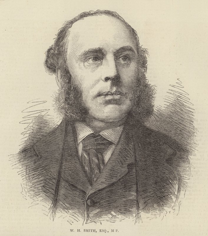 W H Smith, Esquire, MP (gravering) av English School
