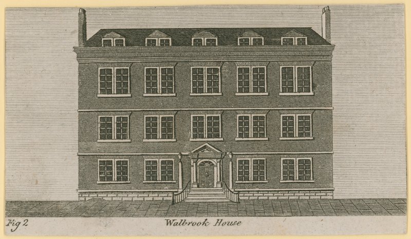Walbrook House, London av English School
