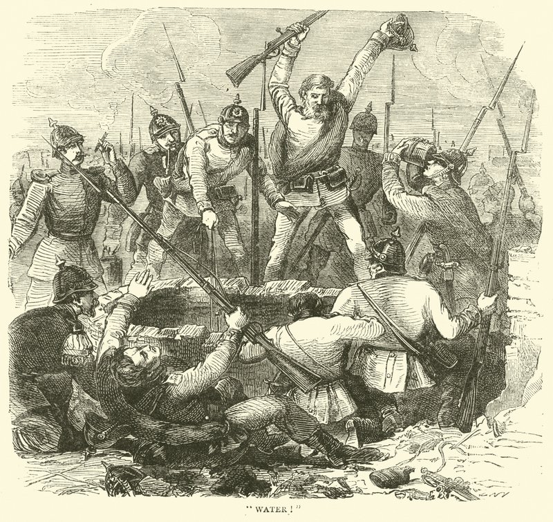Vann!, januar 1871 av English School