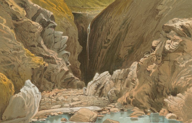 Waterfall Cave, Plemont--Jersey av English School