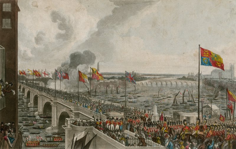 Waterloo Bridge, London av English School