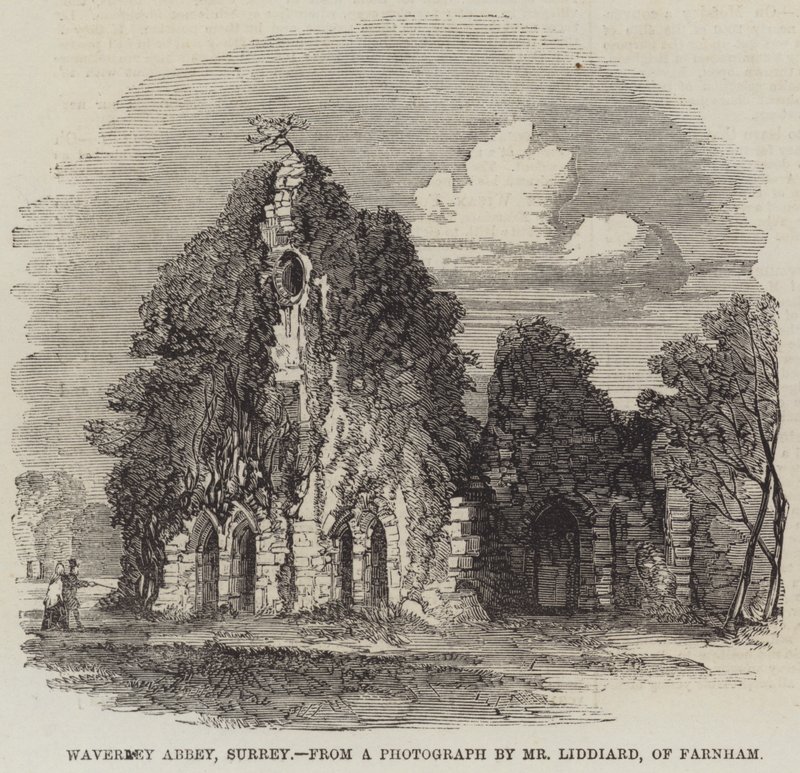 Waverley Abbey, Surrey (gravering) av English School