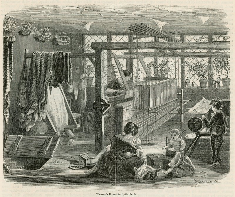 Veverhjemmet i Spitalfields av English School