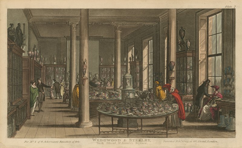 Wedgwood og Byerley av English School