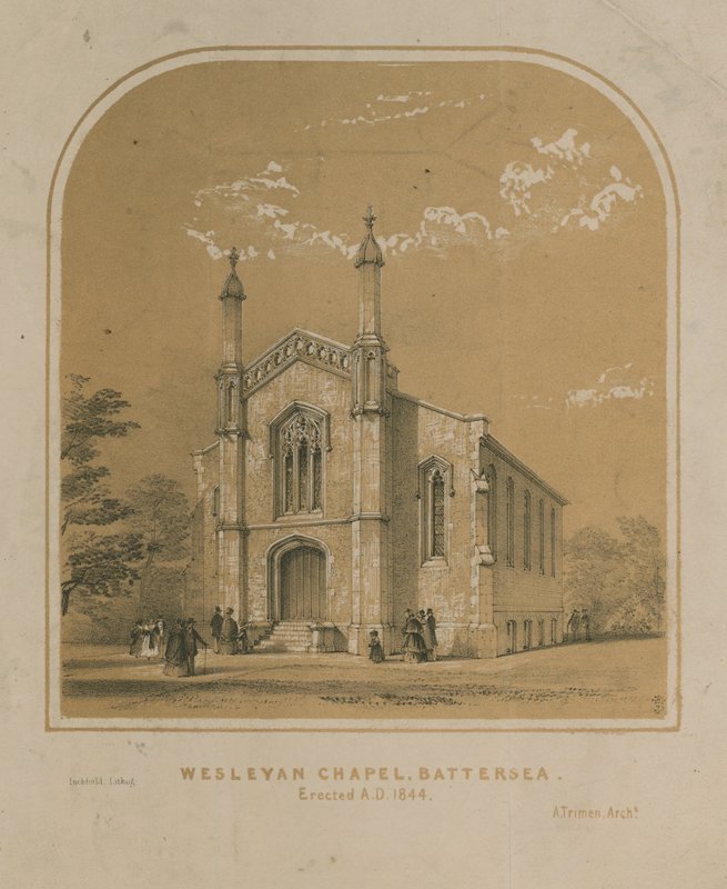 Wesleyan Chapel i Battersea av English School