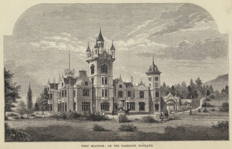 West Shandon, på tha Grayloch, Skottland (Angerwing) av English School