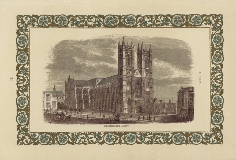 Westminster Abbey av English School