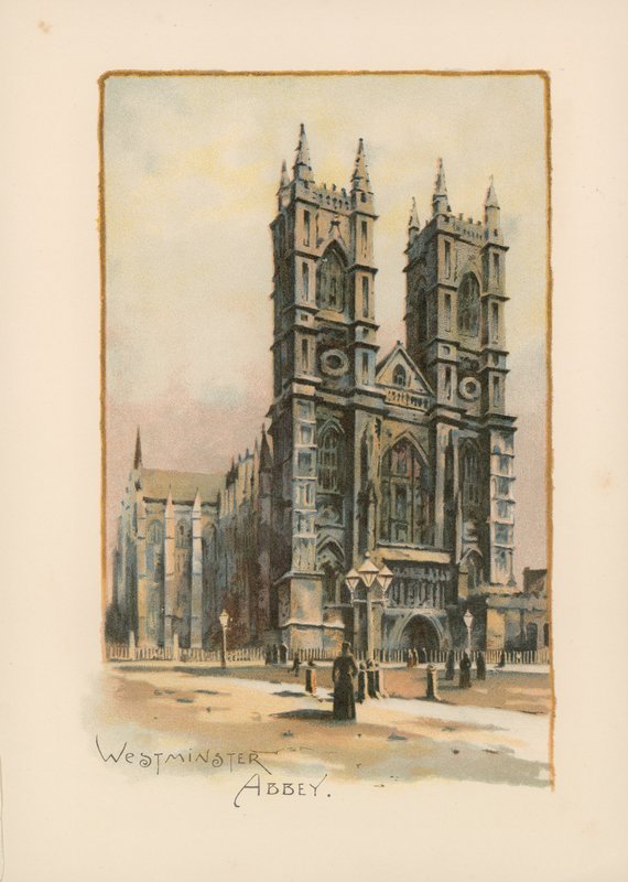 Westminster Abbey av English School