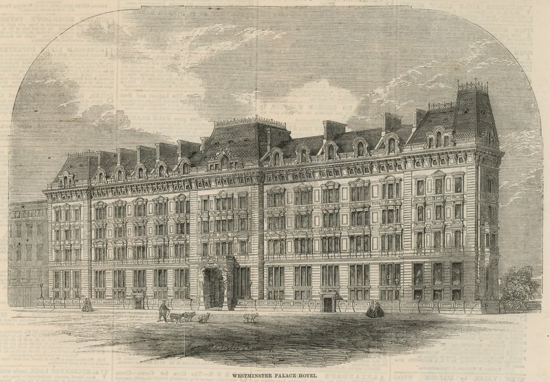 Westminster Palace Hotel av English School