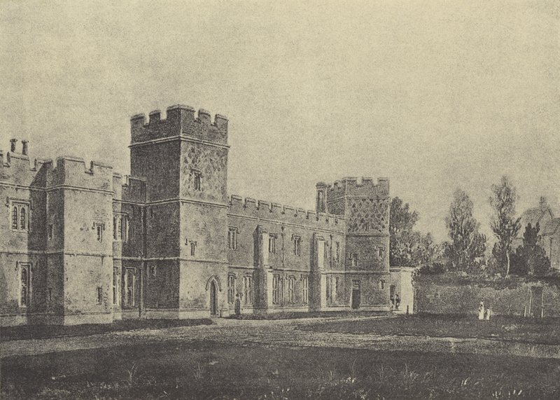Westons Yard, 1818 (gravyr) av English School