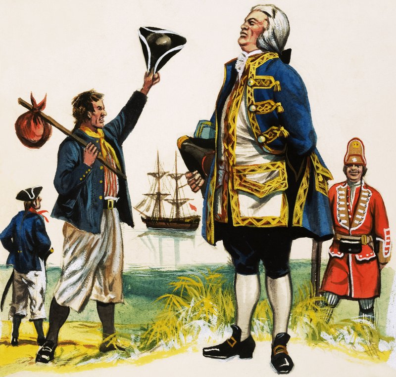 Når ble Royal Navy Uniform adoptert av English School