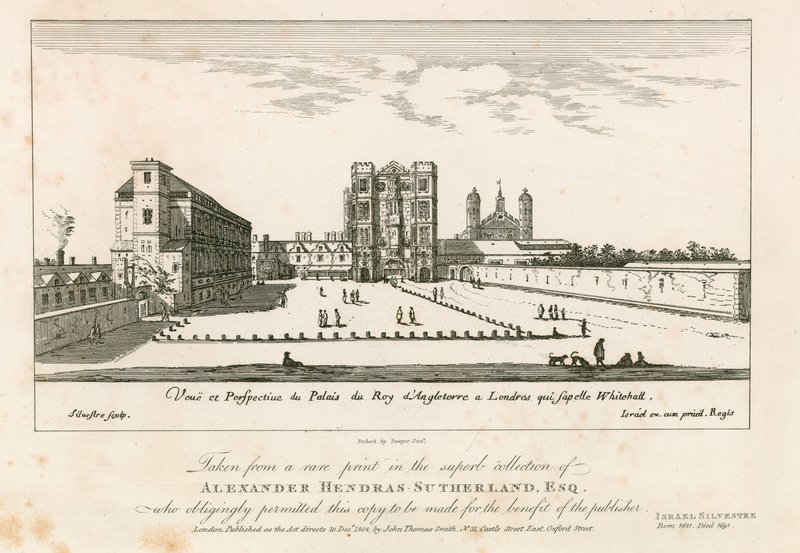 Whitehall på 1600-tallet av English School