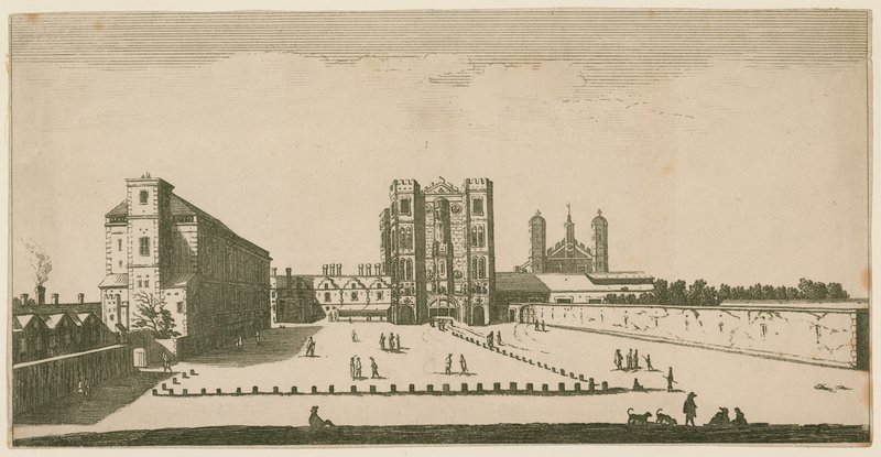Whitehall på 1600-tallet av English School