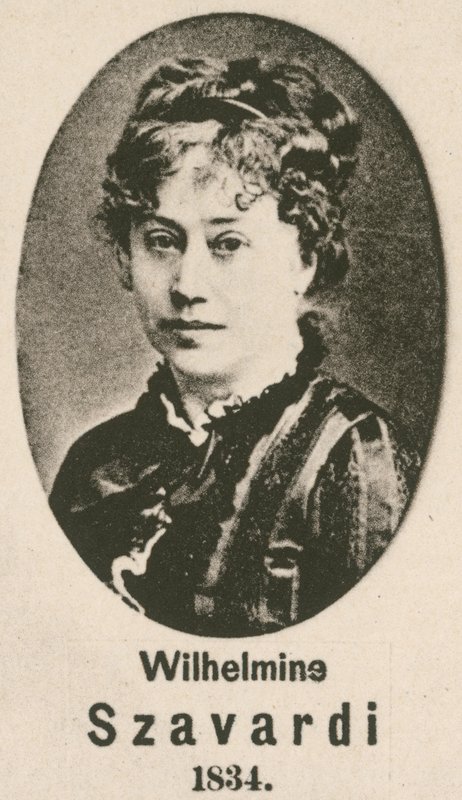 Wilhelmine Szavardi (gravering) av English School