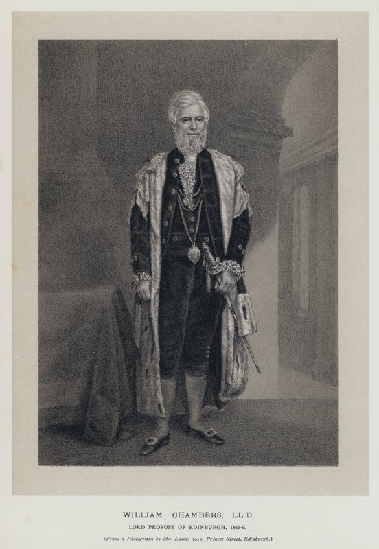 William Chambers, LLD, Lord Provost of Edinburgh av English School