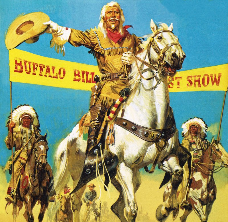 William Cody, den store showmannen av English School