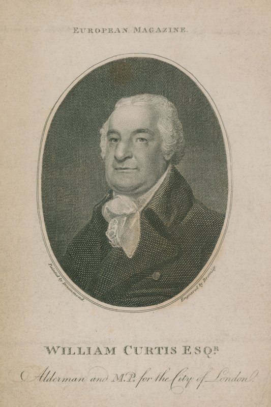 William Curtis, rådmann og MP for City of London; Lord Mayor of London 1788 av English School
